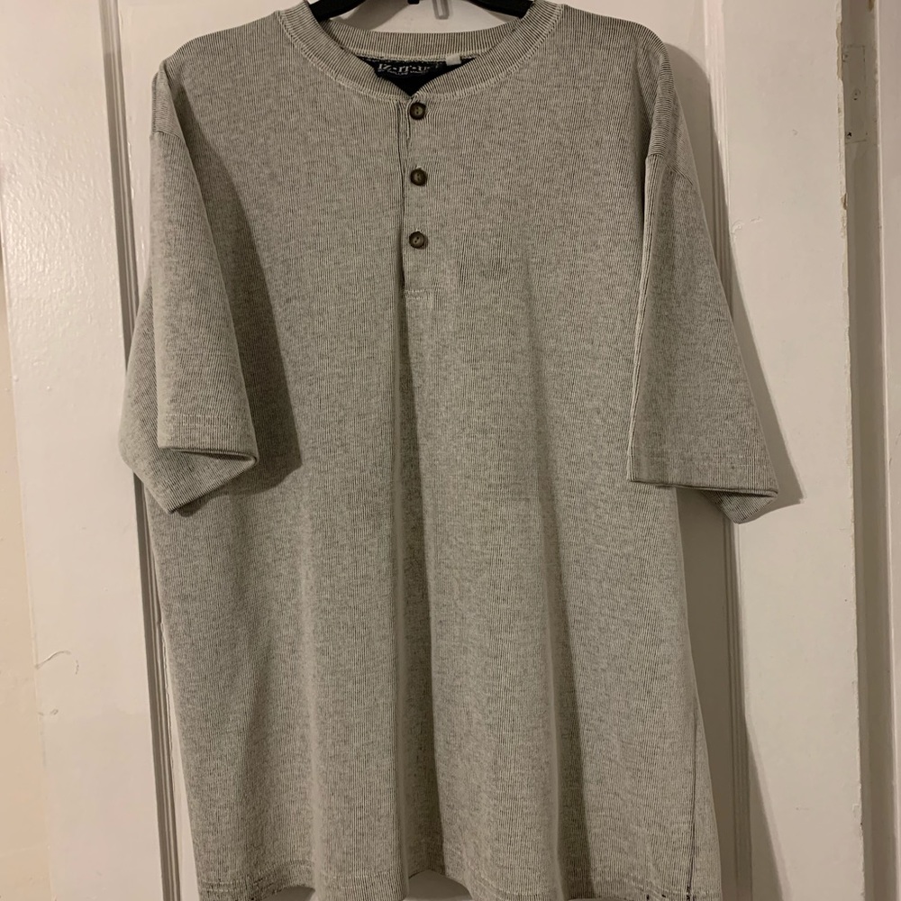 Vintage Phillipe Marcel IZ IT U? Woven Tee Sz XL